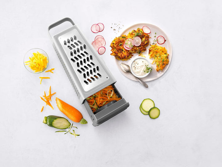 ZWILLING Z-Cut răzătoare pătrată, multifuncțională, lamă din oțel inoxidabil Peeler Naty Shop