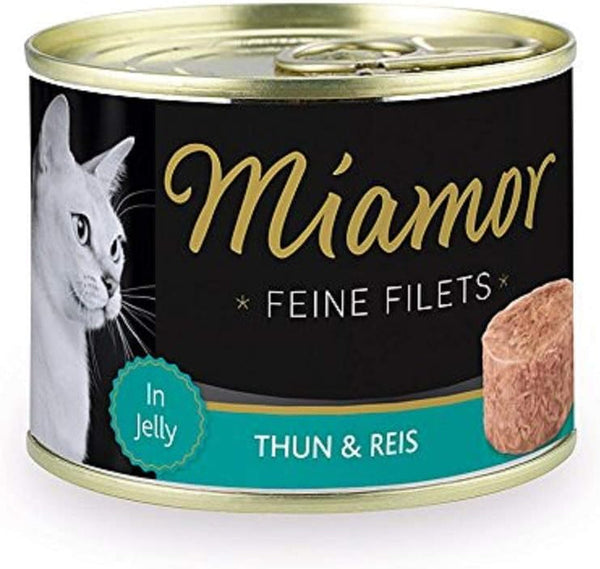 Fileuri fine în jeleu ton și orez 12X185G