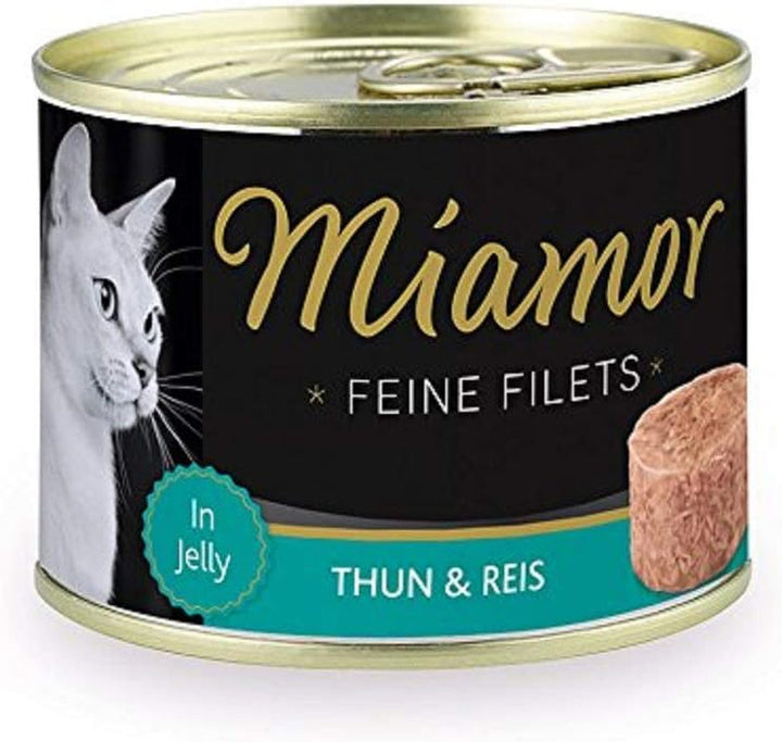 Fileuri fine în jeleu ton și orez 12X185G