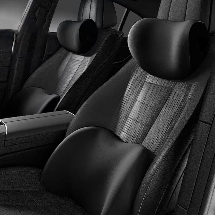 Pernă pentru gât auto, pernă pentru tetieră auto moale, pernă pentru gât auto, pernă pentru tetieră auto pernă pentru gât pernă accesoriu pernă de memorie bumbac accesoriu auto, pernă pentru tetieră pernă pentru tetieră (negru) Perne ortopedice cervicale Naty Shop