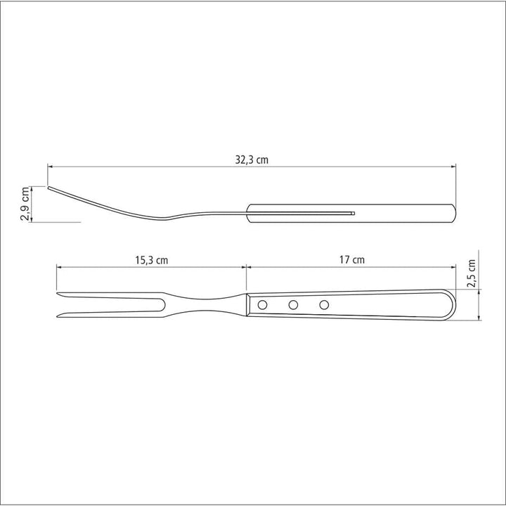 Set de tacâmuri pentru grătar Tramontina, 14 piese, din oțel inoxidabil, set pentru grătar cu tacâmuri pentru friptură Bucatarie Naty Shop
