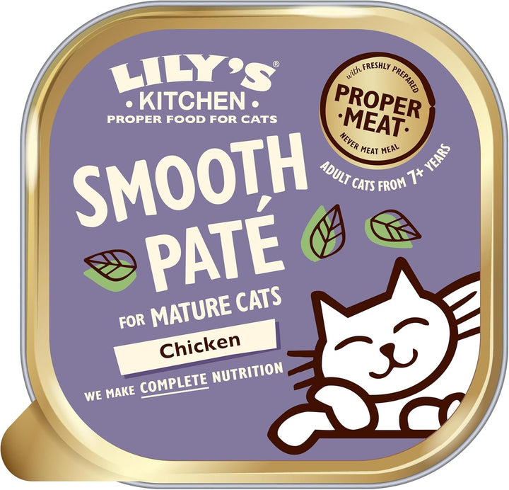 Lily'S Kitchen Hrană umedă pentru pisici adulte Bowl Chicken Pâté Grain Free Recipe 19 X 85G