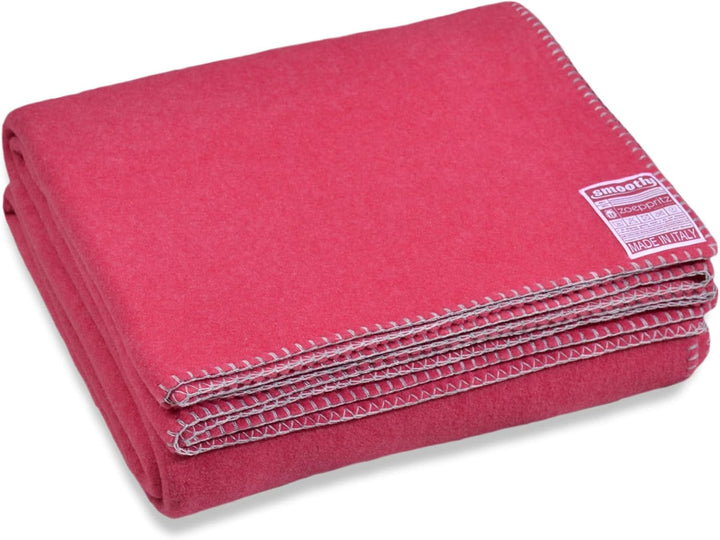 Zoeppritz din 1828 Pătură din fleece Smoothy - Pătură confortabilă pufoasă din fleece polar - Vegan - 140X190Cm - 010 Off-White, 010 Offwhite Paturi si Cuverturi Zoeppritz Since 1828 460 Cassis 140X190Cm