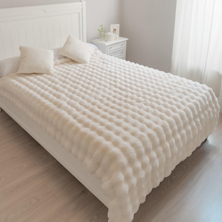 Flamingueo pătură confortabilă - pătură termică, pătură ponderată, poliester, pătură canapea, decorare cameră, pătură fleece, căldură, paturi, pătură, pătură de iarnă Paturi si Cuverturi Besuche den Flamingueo-Store