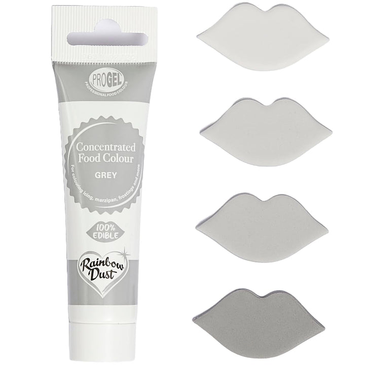 Colorant alimentar concentrat Progel - Gri