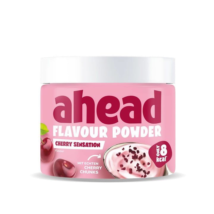 Ahead Flavour Powder, Căpșuni Ciocolată 250 grame, 83 porții Arome Naty Shop Cireșe