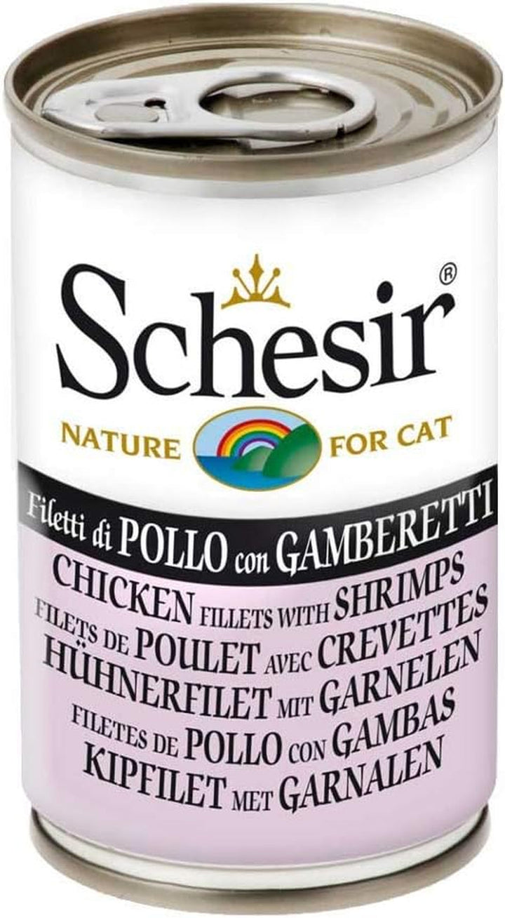 Cat Jelly File de pui cu șuncă, hrană umedă pentru pisici în jeleu, 24 cutii X 140 g