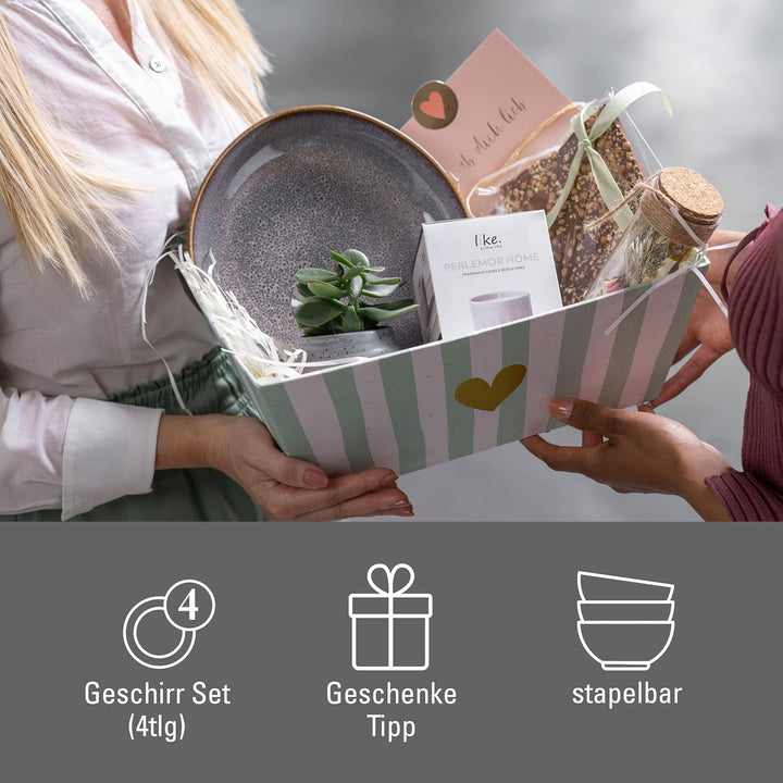 Like. de Villeroy & Boch Lave Beige set de cină 4 piese Seturi vesela masa Naty Shop