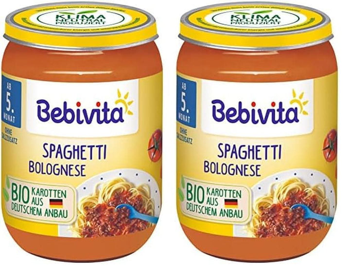 Meniuri din luna a 5-a Macaroane cu sos de rosii si legume, pachet 6 (6 x 190g) Mama si Copilul Naty Shop Mittel (Packung Mit 2) Gemüse-Spaghetti Mit Pute