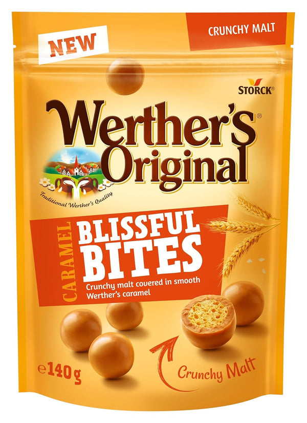 Werther’s Original, diverse sortimente Bomboane de Ciocolata Naty Shop 140 grame Malț crocant