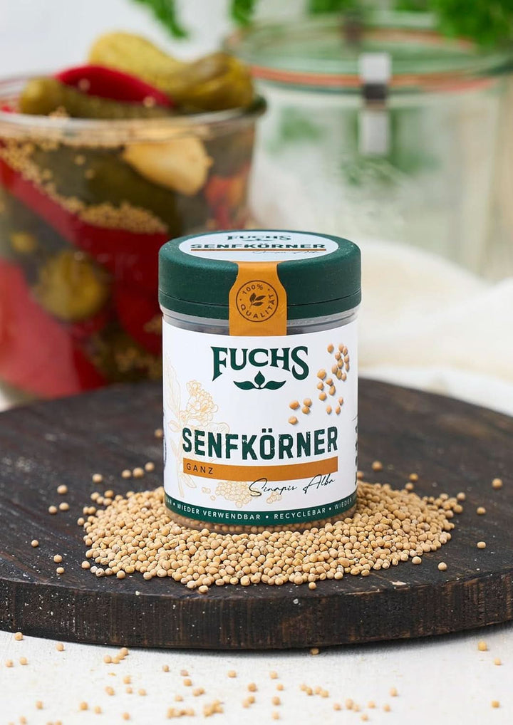 Fuchs - Semințe de muștar întregi, 70 grame Condimente Naty Shop