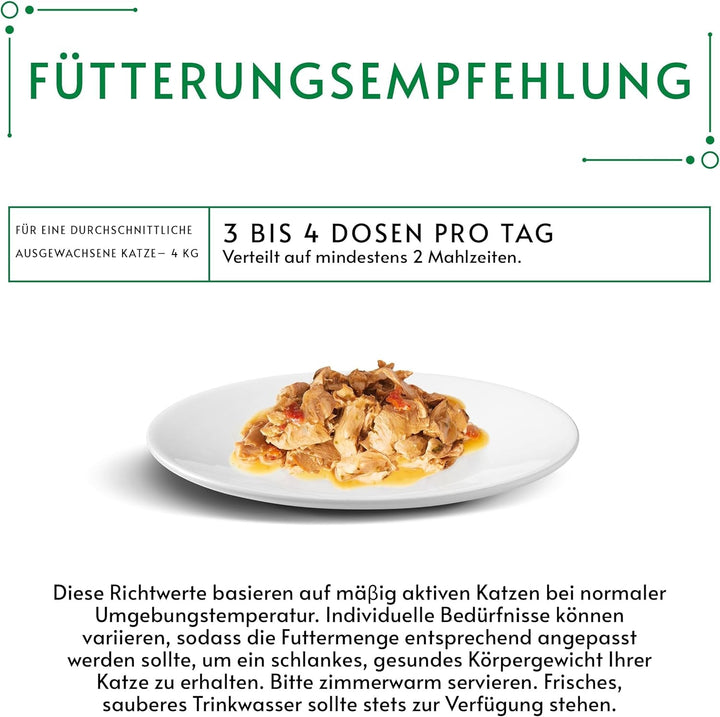 Gourmet Nature'S Creation hrană umedă pentru pisici în jeleu natural, pui, pachet de 12 (12 X 85G)