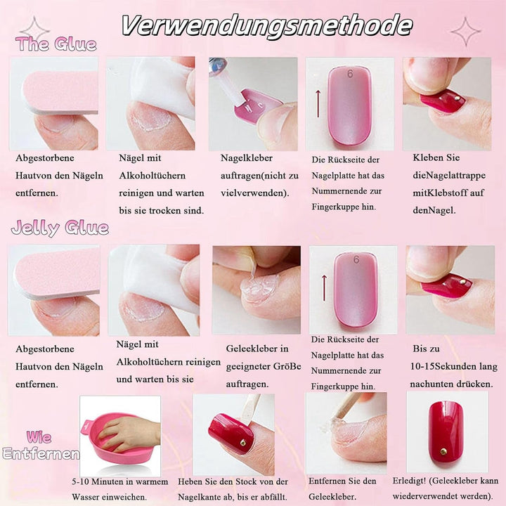 24 bucăți unghii false roz, culoare solidă, autoadezive, unghii artificiale neutre, pătrate medii, gel moale pentru femei, DIY, unghii false strălucitoare cu acoperire completă