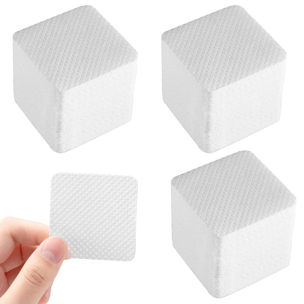 500 de ojă cu gel, fără scame, pentru îndepărtarea ojei, gel UV, pentru manichiură și pedichiură – alb