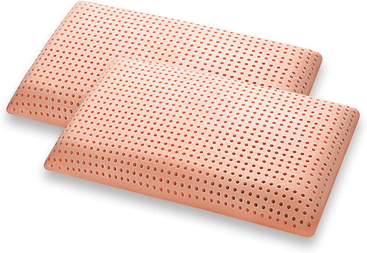 Pereche de perne cu memorie pentru susținerea gâtului Bio Clean Lavabil Igienic Răcire Soia organică Pernă ortopedică Husă de bumbac Pernă Made in Italy Perne standard Naty Shop 2 UnitÃ (Confezione Da 1)