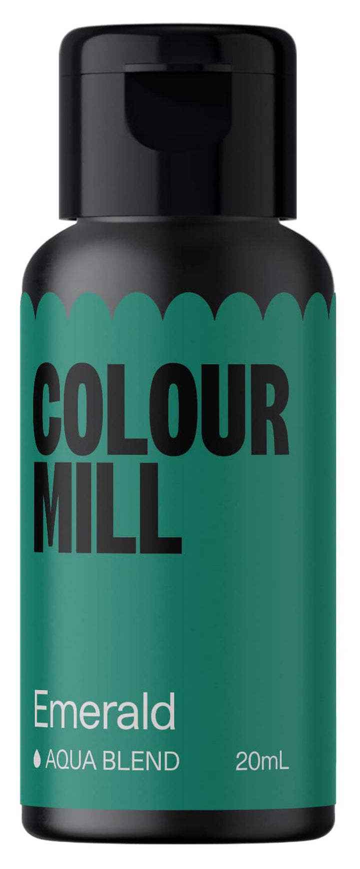 Colorant alimentar pe bază de apă Colour Mill Aqua Blend Burgundy - Foarte intens, concentrat, vegan - 20 ml
