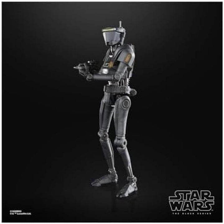 Star Wars Seria Neagră Noua Republică Security Droid, 15 Cm Figura mare Mandalorian, pentru copii 4+ Action figures Naty Shop
