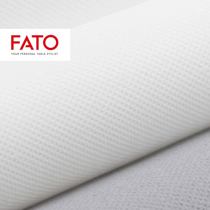 , Șervețele de hârtie de unică folosință, moi și delicate, pachet de 40 de șervețele, dimensiune 38X38 pliate în 4, 2 straturi, culoare albă, 100% hârtie din celuloză pură, certificate Fsc (pachet de 3)