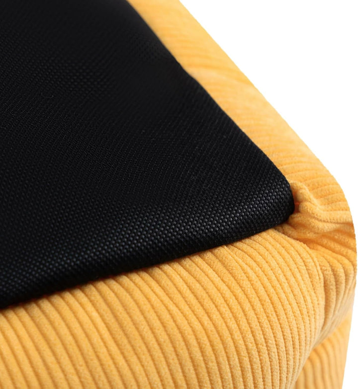 Pat pentru pisici, pat pentru câini mici, pat pentru animale de companie pentru pisici și căței, pat moale pentru animale de companie, pernă respirabilă pentru animale de companie, galben (55 * 45 * 15cm)