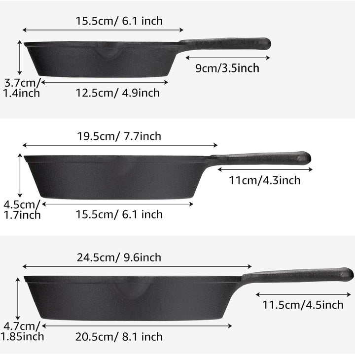 OVERMONT tigaie de grătar din fontă cu mâner Oale si Tigai Naty Shop