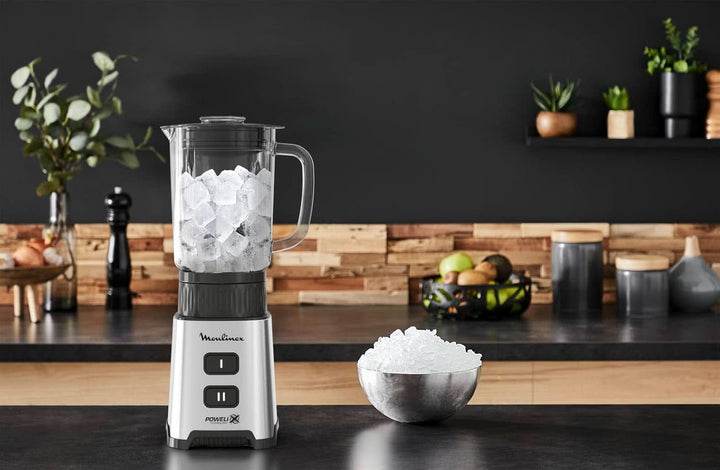 Blender Pulseo LM17GD, 400 W, 4 lame, 700 Ml, Recipient portabil 600 Ml Bucatarie Naty Shop