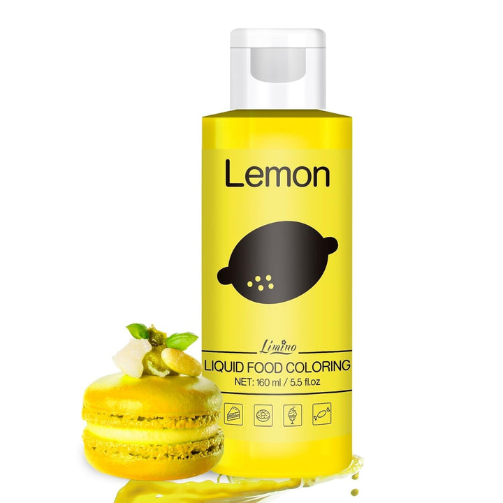 Limino, coloranti alimentari lichizi, 160 ml Naty Shop Galben lamaie
