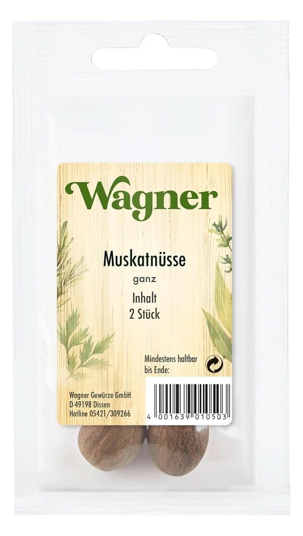 Nucșoară neprăjită | 2 bucăți într-o pungă Condimente Naty Shop
