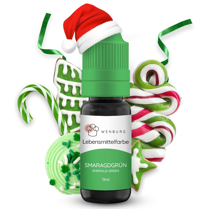 Colorant alimentar Wenburg, sclipici, 11 ml, concentrat, fabricat în UE, lichid. Pentru colorarea aluatului, băuturilor, aromelor, slime-ului - Colorant alimentar auriu cu sclipici - Colorant auriu pentru prăjituri - Sclipici auriu