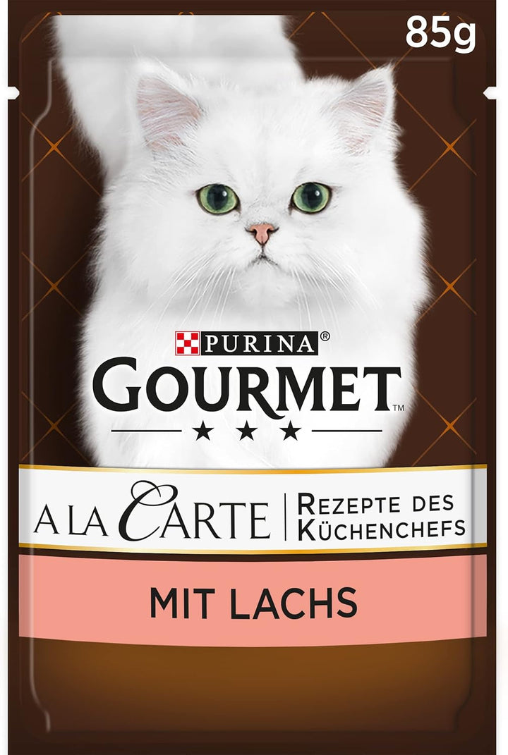 Gourmet a La Carte Hrană umedă pentru pisici, cu pește oceanic, orez și legume, 26Pack (26 X 85G)