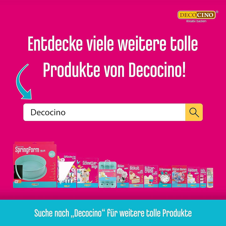 DECOCINO Pastă colorantă liposolubilă galbenă - 15 g - Colorant alimentar pe bază de ulei, ideal pentru colorarea ciocolatei, cremei de unt, fondantei sau aluatului de prăjituri