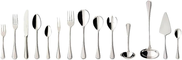 Villeroy And Boch Neufaden Merlemont Tacâmuri pentru până la 12 persoane, 70 piese, oțel inoxidabil Bucatarie Naty Shop