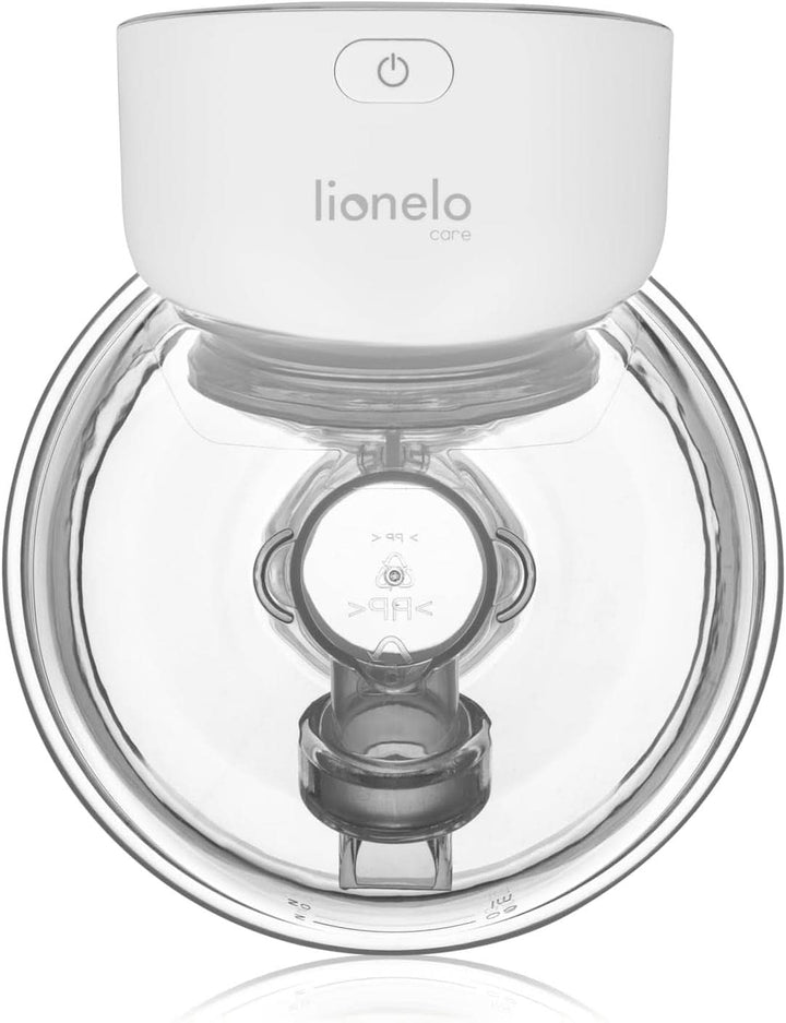 Pompă electrică simplă pentru lapte matern LIONELO Fidi Free 180 ml, pompă portabilă cu 2 faze, economie de energie 9 nivele, 3 dimensiuni de pâlnii din silicon Timer Accesorii Hrana si Alaptare Bebe Naty Shop