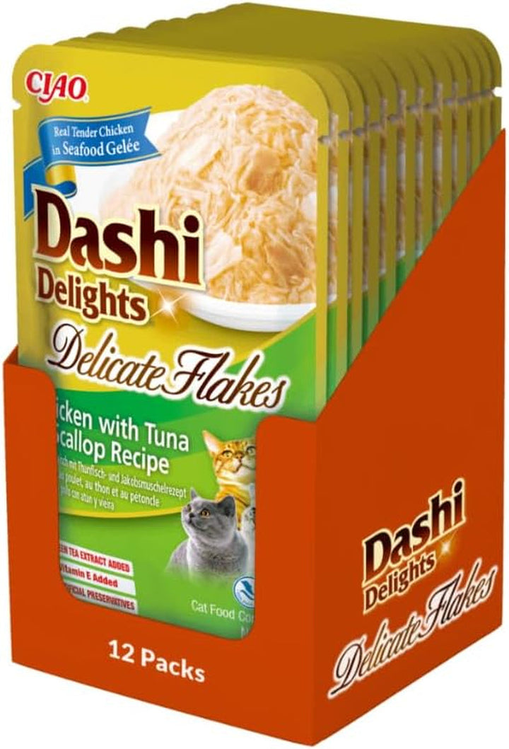 INABA Churu Rolls fără subproduse cu 59% carne de pui Tratează pisicile, fără cereale, fără zahăr, perfecte pentru ascunderea comprimatelor, brânzoaice moi și suculente pentru pisici 40G