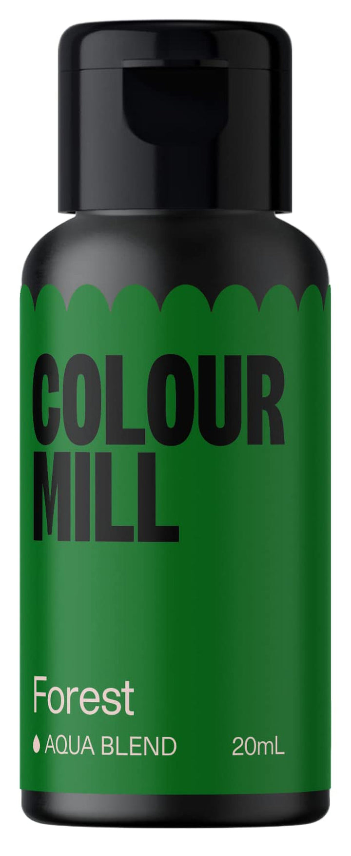 Colorant alimentar pe bază de apă Colour Mill Aqua Blend Burgundy - Foarte intens, concentrat, vegan - 20 ml