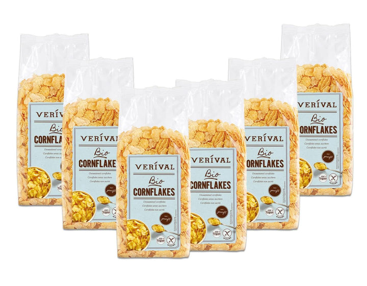 Verival Cornflakes neîndulciti, pachet 6 x 250 grame Cereale Naty Shop