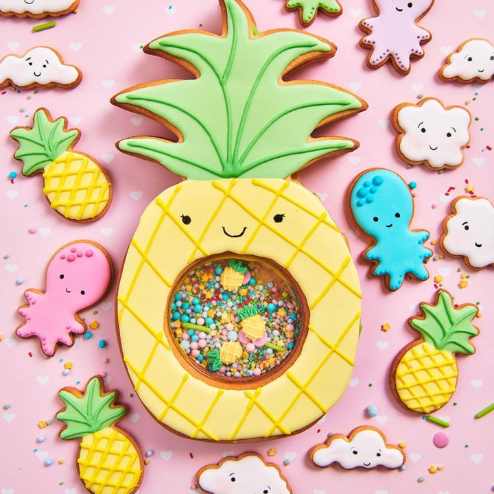 Funcakes Mix Für Royal Icing, Einfach Zu Verwenden, Zum Dekorieren Von Kuchen Und Keksen, Schöne Glasur, Nur Wasser Hinzufügen, Halal., 450 G Glazuri si Decor Naty Shop