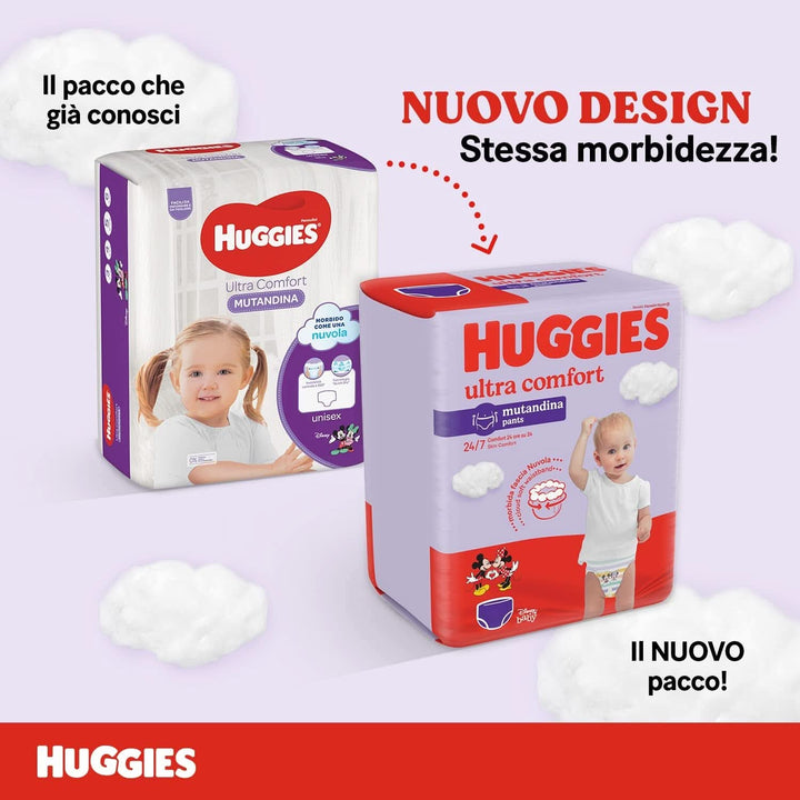 Pantaloni pentru scutece Huggies Ultra Comfort Mama si Copilul Naty Shop