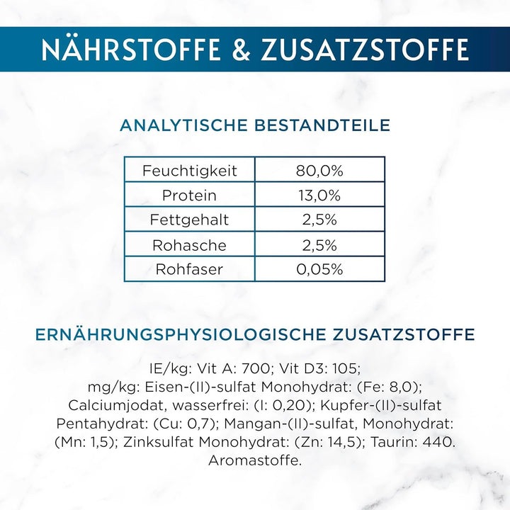 Gourmet Perle Exquisite Strips Hrană umedă pentru pisici, Variety Mix, pachet de 12 (12 X 4 pungi a 85G)