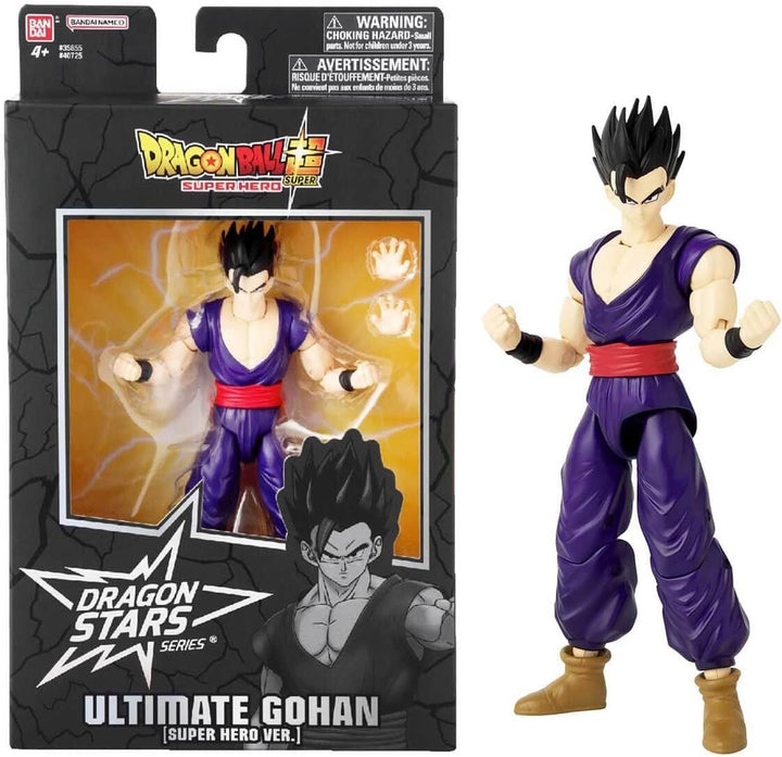 BANDAI - Dragon Ball Super - Figurina Dragon Stars 17 Cm - Goku Ultra Instinct - Licența oficială Dragon Ball - Figura articulată Goku - Jucărie pentru copii 4+ ani - 35994J Action figures Naty Shop Ultimul Gohan