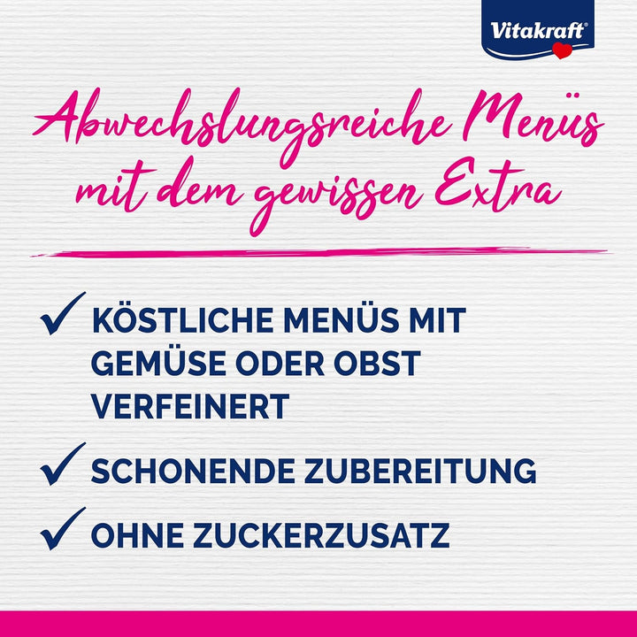 Vitakraft Hrană umedă pentru pisici Poésie Délice, somn cu paste și roșii, în sos, pentru pisici adulte, echilibrată nutrițional, fără zahăr adăugat (15X 85G)