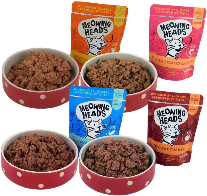 Meowing Heads MHEADS MIX VARIETY 10PK