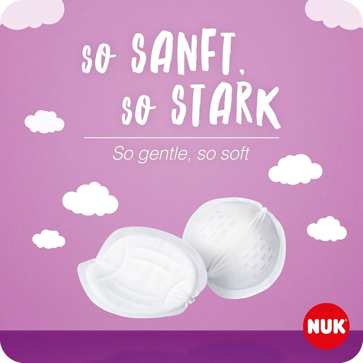 NUK High-Performance Einweg-Stilleinlagen Mit Sofort-Saugvlies | Einlagen Zum Stillen | Einzelverpackung | +40% Mehr Saugkraft | 60 Stück Accesorii Hrana si Alaptare Bebe Naty Shop