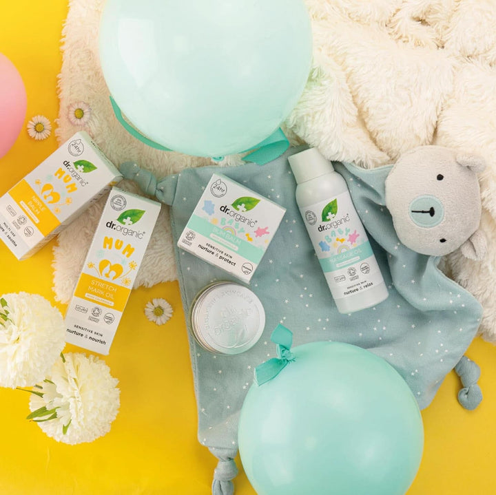 Balsam pentru sfarcuri Dr Organic cu Calendula, Lanolină, Alinare naturală, Pentru răni și sfârcuri crăpate, 30 ml Accesorii Hrana si Alaptare Bebe Naty Shop
