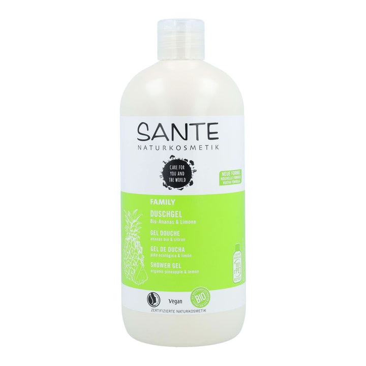 SANTE Natural Cosmetics Gel de duș răcoritor cu parfum de citrice, 950 ml Duș și baie Naty Shop 500 ml Fructat, proaspăt
