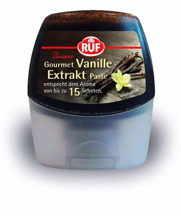 RUF Gourmet Extract de vanilie, vanilie tahitiană adevărată, 77 grame Arome Naty Shop Squeezer 77 G (1Er Pack)