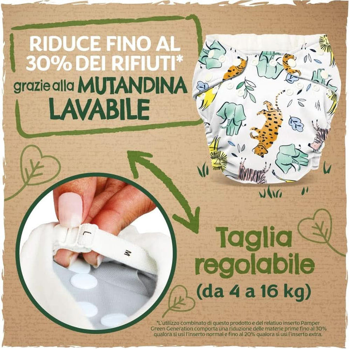 Pampers Green Generation Extra, 4 - 16 kg, alb, 120 buc Mama si Copilul Naty Shop