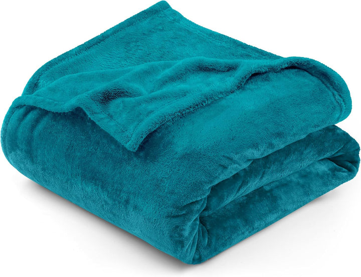 Utopia Bedding Pătură confortabilă din fleece [228X228 Cm, gri] Pătură moale, ușoară, caldă și pufoasă Pătură confortabilă și respirabilă pentru pat canapea canapea Paturi si Cuverturi Besuche den Utopia Bedding-Store Turcoaz 220X240 Cm