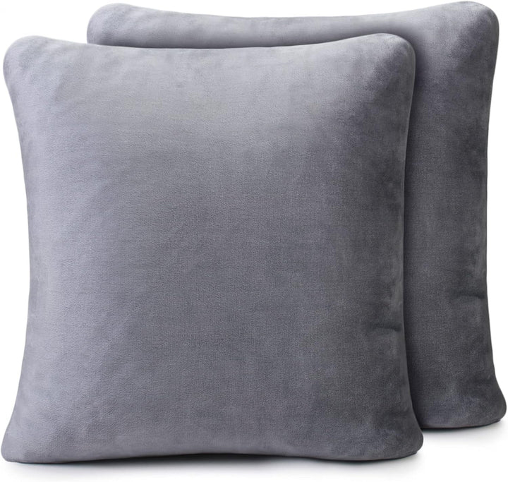 Amago - Pătură confortabilă, aspect cașmir, 220 X 240 Cm - antracit Paturi si Cuverturi Amago Antracit Husă de pernă 50 X 50 Cm, 2 bucăți