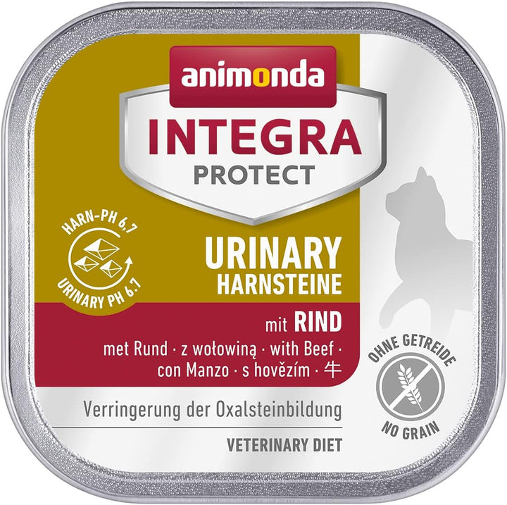 Animonda INTEGRA PROTECT Hrană umedă pentru pisici Sensitive Pure Pork (16 X 100G), recomandată de veterinari pentru alergii alimentare, hrană dietetică dezvoltată de veterinari pentru pisici adulte