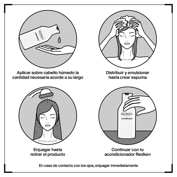 Șampon de păr Redken pentru păr fragil și deteriorat Duș și baie Redken